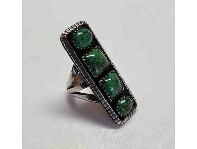 Sterling Silver and Turquoise Ring