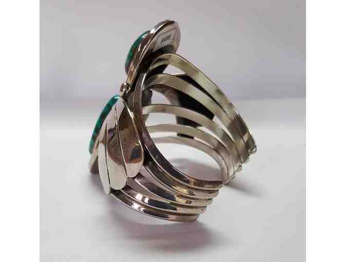 Sterling Silver and Turquoise Cuff Bracelet