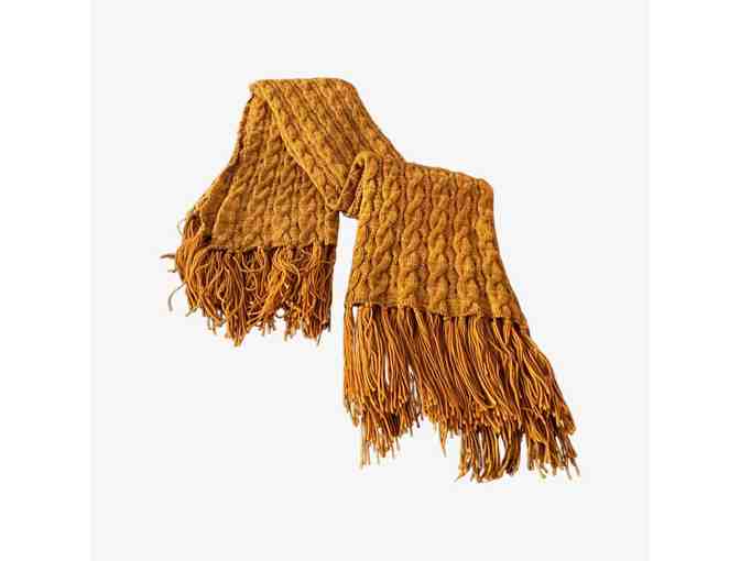 Hand Knitted Throw Blanket