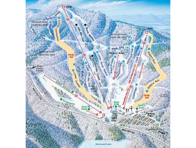 Wachusett Mountain- Two Lift Tickets