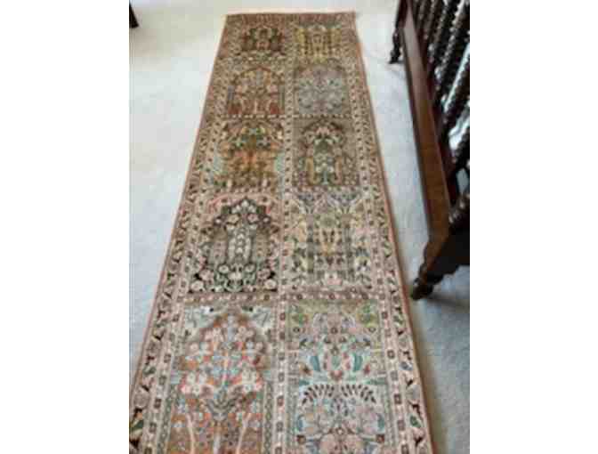 Hamadan Tree of Life Design Rug from Kashmir