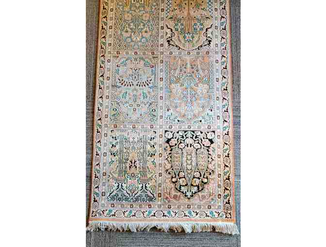 Hamadan Tree of Life Design Rug from Kashmir