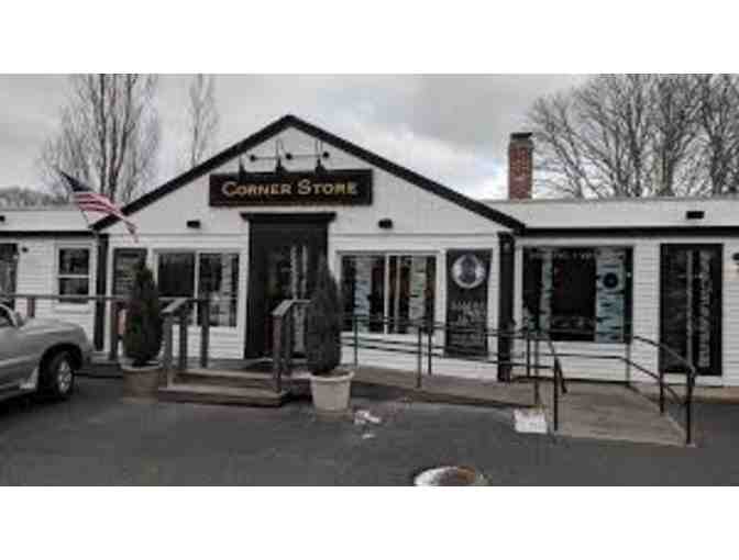 DINING OUT ON THE CAPE/ORLEANS! - GIFT CARD FOR THE CORNER STORE/B