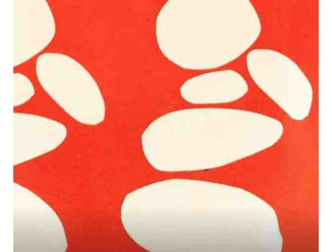 See Design Modern Print Lap Top Cover - orange