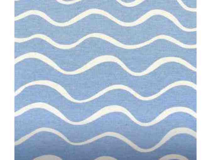 See Design Modern Print Small Cosmetic Bag - light blue