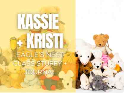 Eagle's Nest M-F Class Stuffy: Eddie the eagle and his journal