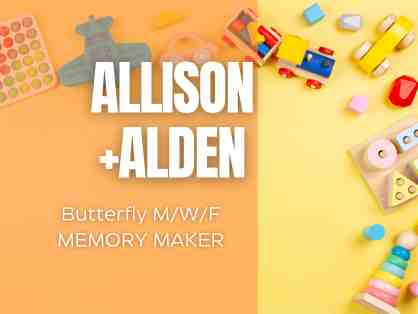 Butterfly Room Allison and Alden M/W/F: Memory Maker