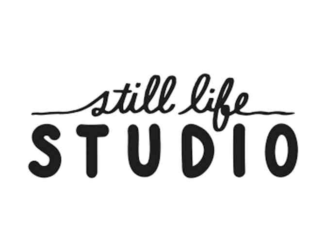 Pottery experience for 2 adults 18 and over at Still Life Studio- Gift Card