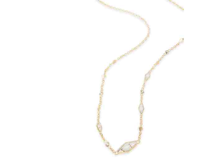 Kendra Scott Didi Earrings & Debra Necklace in Set in Gold