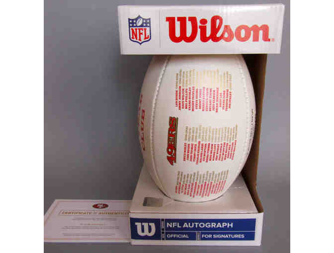 San Francisco 49ers 10 year Football