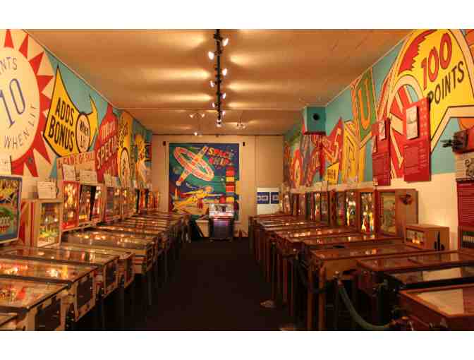 Fun for 2 Adults & 2 Children at the Pacific Pinball Museum
