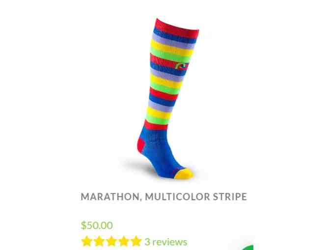 Compression Sock Bag by PROCompression - 3 Marathon S/M Socks various colors