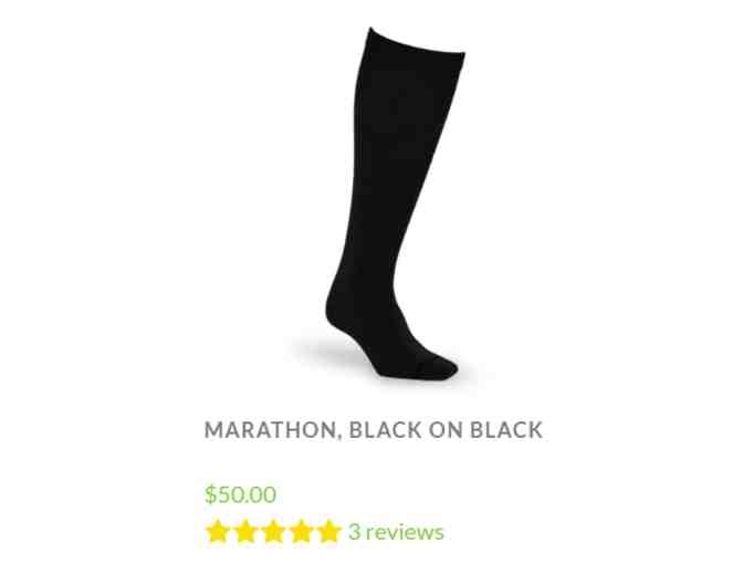 Compression Sock Bag by PROCompression - 3 Marathon S/M Socks various colors