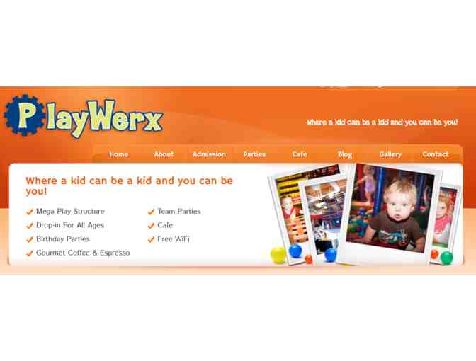 PlayWerx - Four (4) Admit One Passes to PlayWerx