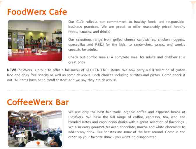 PlayWerx - Four (4) Admit One Passes to PlayWerx