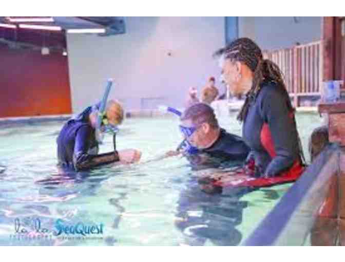 Five (5) Tickets to Take Your Family to See, Touch and Feed at SeaQuest in Folsom, CA
