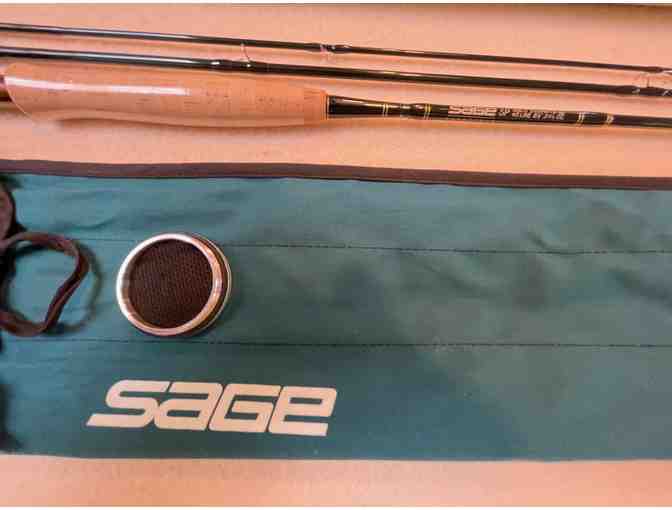 Sage Model SP 8ft 6in 5 wt 3 pc with case and sack - New condition