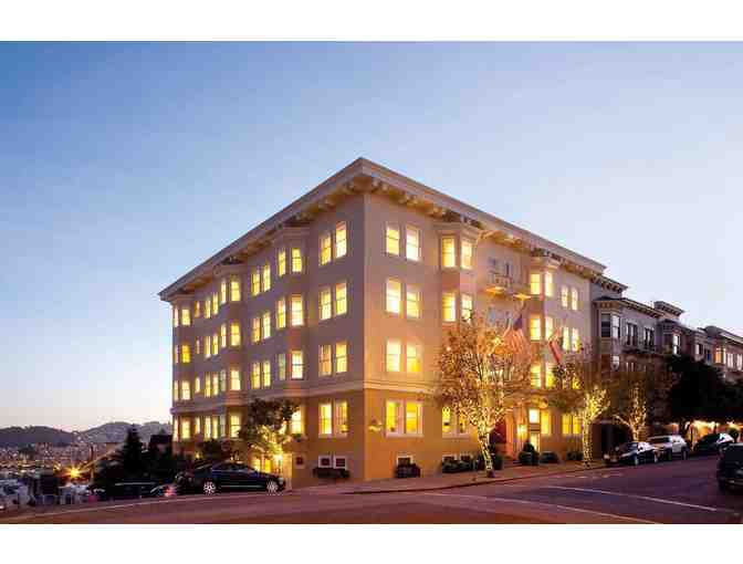 One night stay at the Hotel Drisco in San Francisco