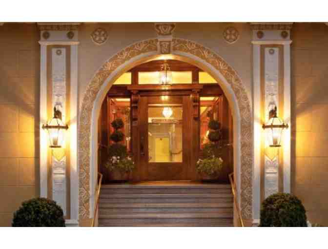 One night stay at the Hotel Drisco in San Francisco