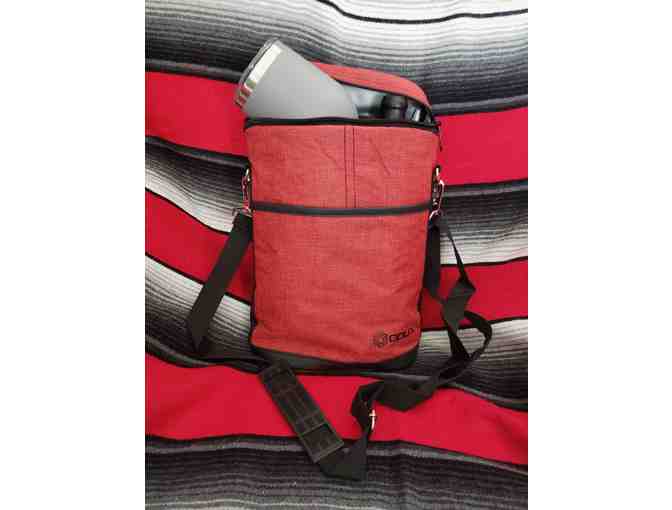 Grab and Go Wine Carrier with Wine & Accessories