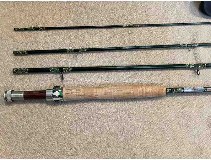 Custom Vet Built 9' Fly Rod with Camo Theme