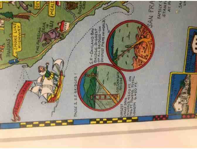 2. Jo Mora's Framed California Poster