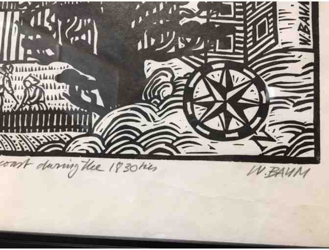 292. Fort Ross Block Print