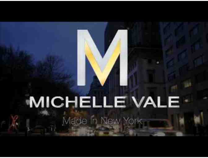 Black satin purse from Michelle Vale