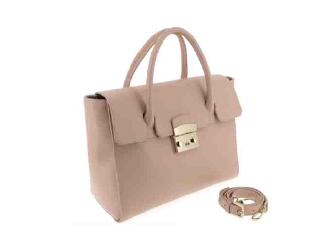 Furla Metropolis Satchel - Taupe color