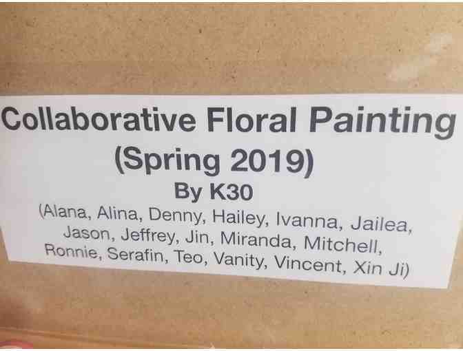 K30 Kindergarden Class Floral Painting