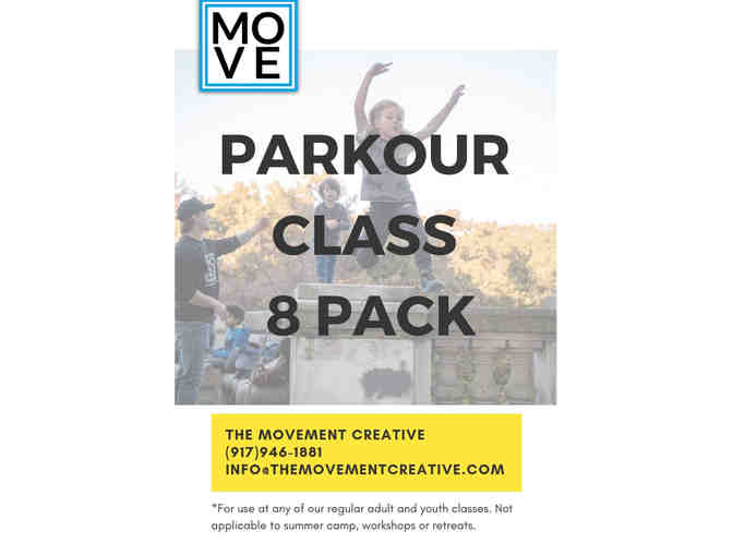8-Pack Parkour Fitness Classes