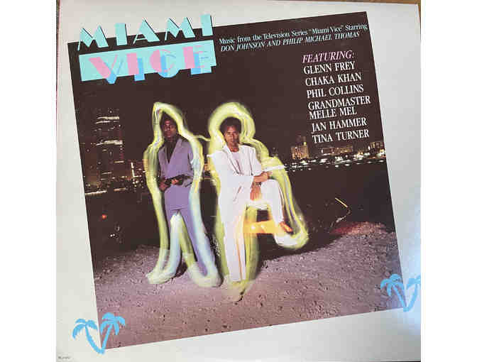 Don Johnson and Miami Vice Mirror and Album