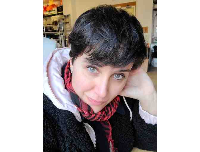 Oil Painting of Pet By Acclaimed NYC Artist Livia Mourao