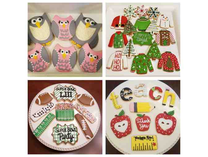 2 dozen custom decorated cookies