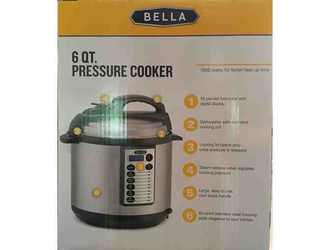 Bella 6 qt. Pressure Cooker