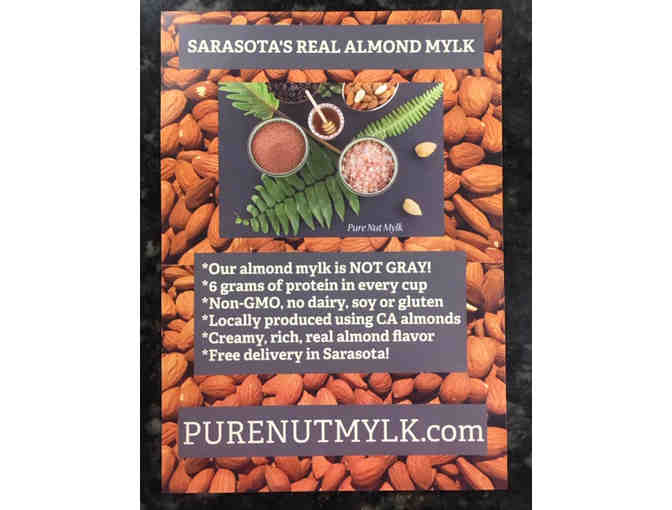 Pure Nut Mylk - Fresh Sarasota Real Almond Milk