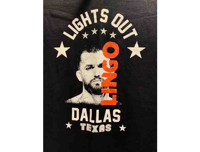 Autographed Austin 'Lights Out' Lingo T-Shirt
