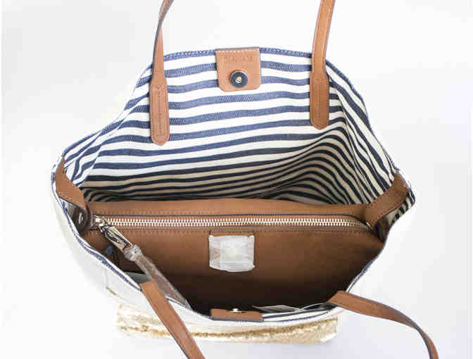 Splendid Key West Tote Bag in Ivory