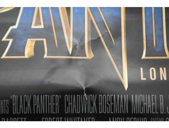 BLACK PANTHER - Cast Signed Movie Poster
