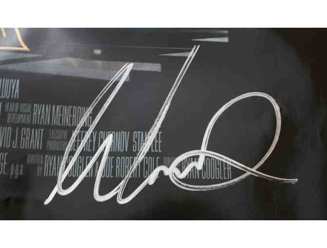 BLACK PANTHER - Cast Signed Movie Poster