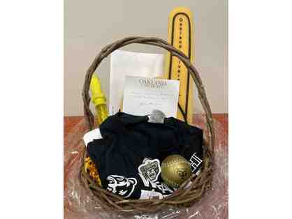 Oakland University Basket Ball Basket with Tickets and more