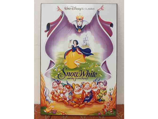 Walt Disney Classic Movie Posters Reprint Wood Mount