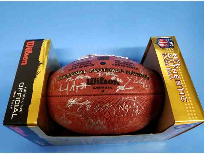 NFL Authentic Game Ball - Autographed