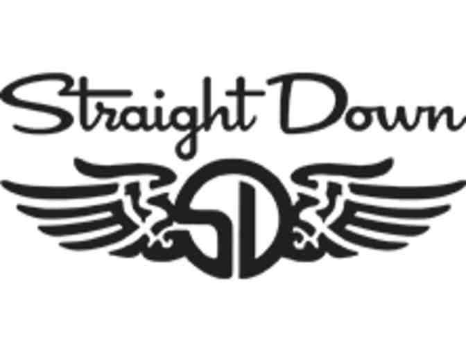 Straight Down Men's Quarter Zip Jacket - Size M