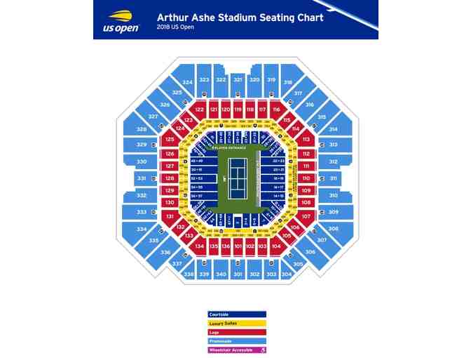 2 Tickets to the 2019 US Open Tennis