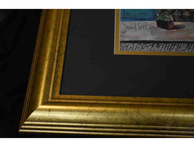 Framed Daniel Gerr's 'Monte Carmela' Serigraph