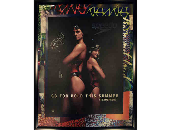 Olympic Medalist, Katie Meili Speedo Autographed Poster