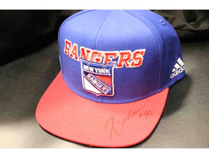 Rangers Package: Hat, Puck and Sweatshirt signed by Kevin Weekes