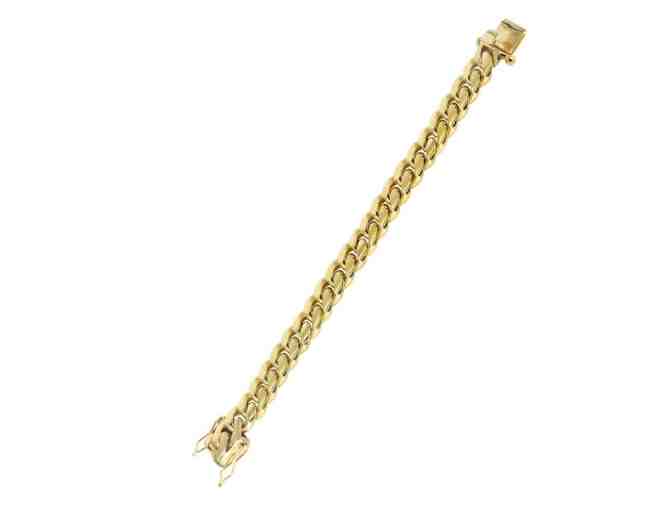 Frost NYC 14K Gold Bracelet Solid Miami Cuban Link