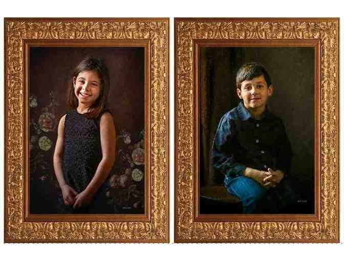 Children's Masterpiece Portrait by Masana